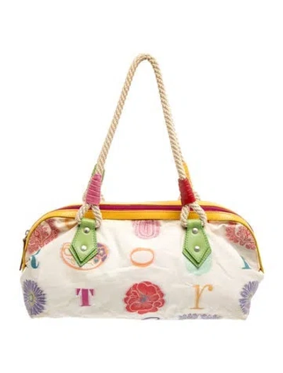 Pre-owned Etro Shoulder Bag In Neutrals