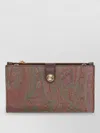 Etro Shoulder Bag Paisley Pattern Gold Tone Hardware