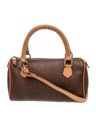 Pre-owned Etro Shoulder Bag In Red