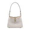 Etro Shoulder Bag Vela S Woven Leather