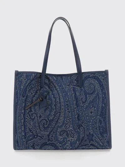 Etro Shoulder Bag Woman Color Blue