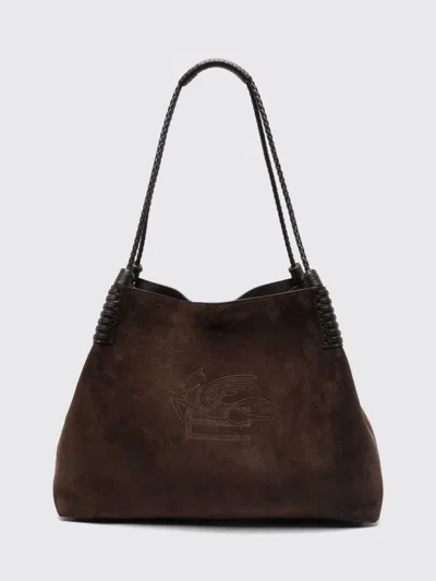Etro Shoulder Bag Woman Color Cocoa