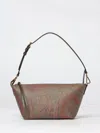 Etro Trapezoidal Shoulder Bag Shoulder Bags Brown In Brown