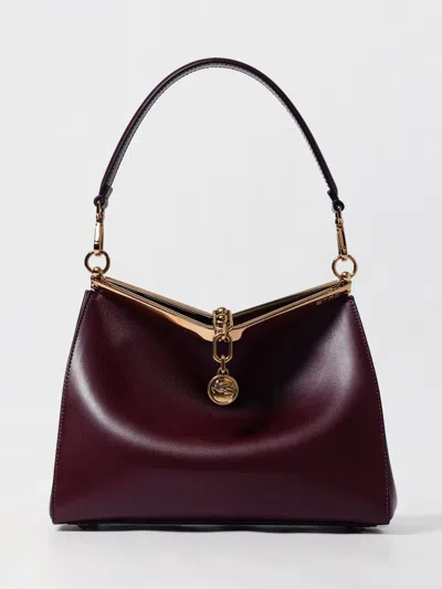 Etro Shoulder Bag Woman  In Burgundy