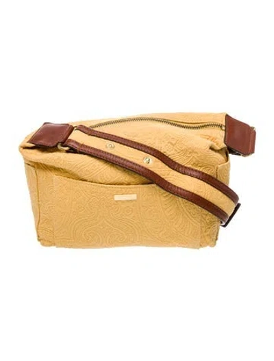 Pre-owned Etro Shoulder Bag In Yellow