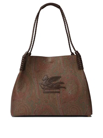 Etro Shoulder Bags Bordeaux