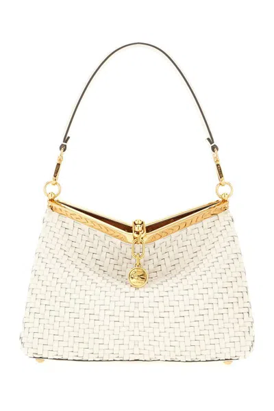 Etro Shoulder Bags. In White