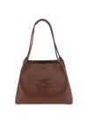 Etro Libra Tote Bag In Brown