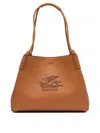 Etro Small Libra Shoulder Bag In Brown