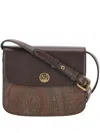 Etro Paisley Printed Essential Shoulder Bag In Printed