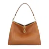 Etro Vela Pegaso Motif Large Shoulder Bag In Brown