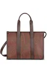 Etro Medium Bauletto Arnica Tote Bag In Brown