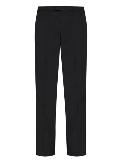 Etro Side-stripe Trousers In Black