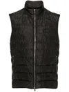 Etro Signature Pegaso-embroidered Gilet In Black