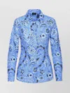 Etro Paisley-print Cotton Blend Shirt