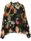 Etro Long Sleeve Shirt In Black