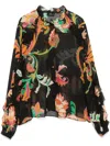 Etro Long Sleeve Shirt In Black