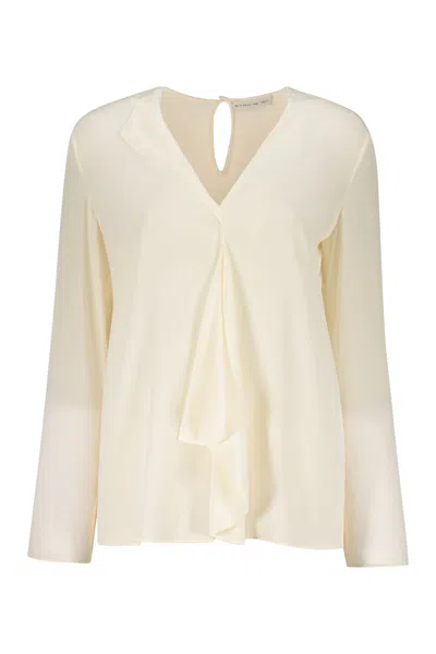 Etro Silk Blouse In Ivory