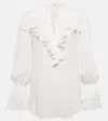 Etro Silk Blouse In White