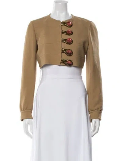 Pre-owned Etro Silk Bolero In Yellow