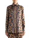Etro Animal-pattern Shirt In Multi