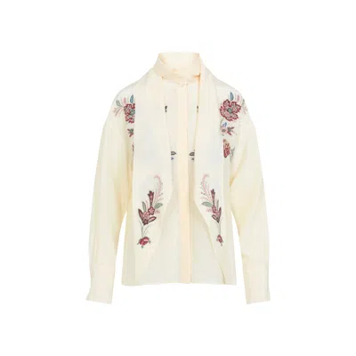 Etro Silk Crepe Blouse In Multi
