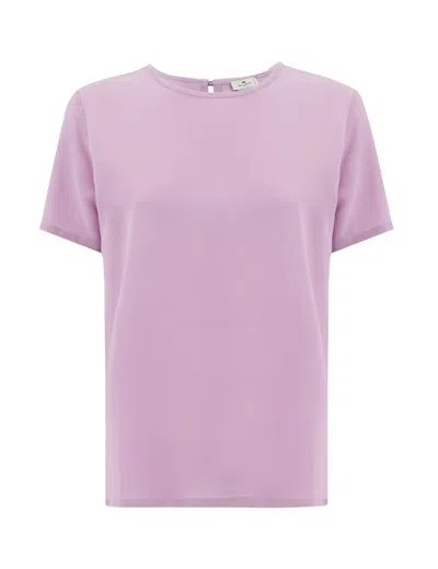 Etro Silk Crewneck Top
