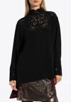 Etro Crepe De Chine Blouse In Black
