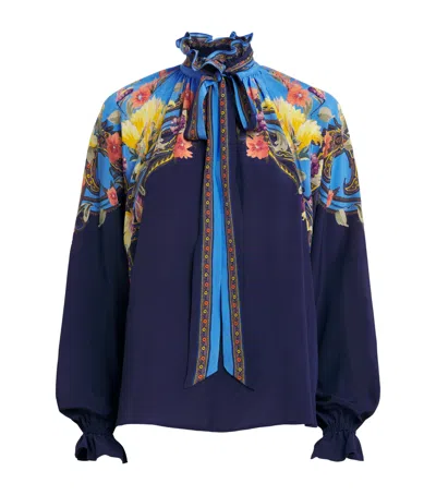 Etro Silk Floral Blouse