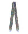 Etro Paisley Pattern Silk Maxi Scarf In Multicolor