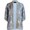 Etro Medallion And Paisley Print Silk Twill Kesa