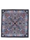 Etro Silk Jacquard Clutch Bag In Multi