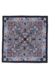 Etro Silk Jacquard Clutch Bag In Multi