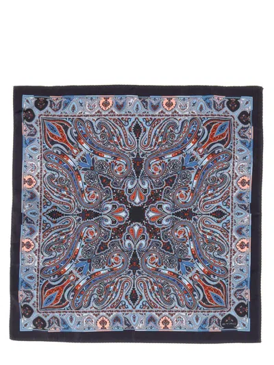 ETRO ETRO SILK JACQUARD CLUTCH BAG