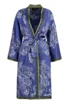 Etro Kesa Floral-print Silk Robe