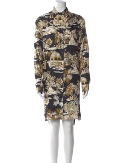 Pre-owned Etro Silk Knee-length Dress