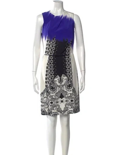 Pre-owned Etro Silk Knee-length Dress
