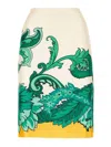 Etro Falda Semilarga - Blanco In White