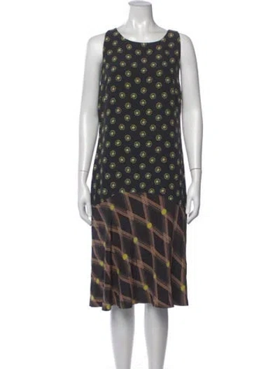 Pre-owned Etro Silk Mini Dress In Multi