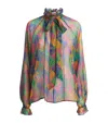 Etro Silk Paisley Blouse In Multi