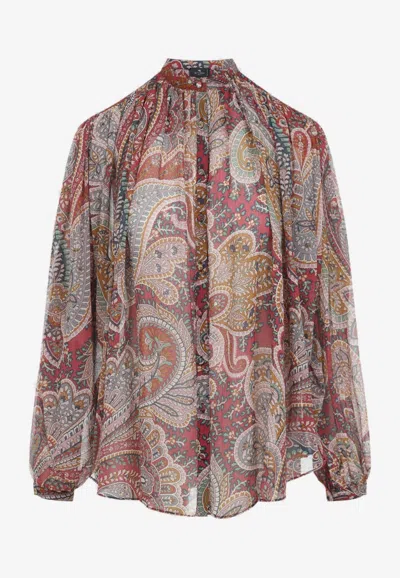 Etro Silk Paisley Shirt