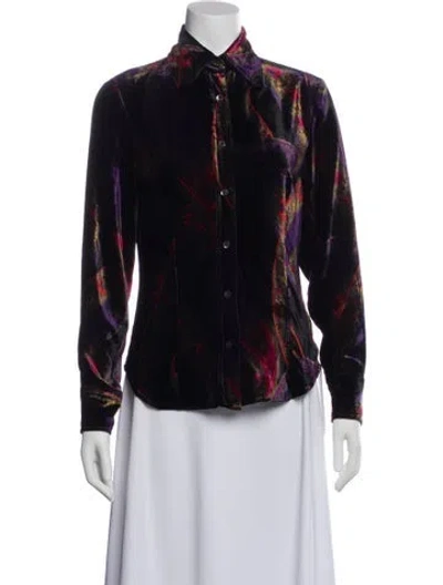 Pre-owned Etro Silk Pajamas In Black