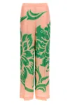Etro Silk Pants In Pink