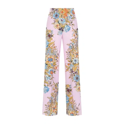 ETRO ETRO SILK PANTS WOMEN