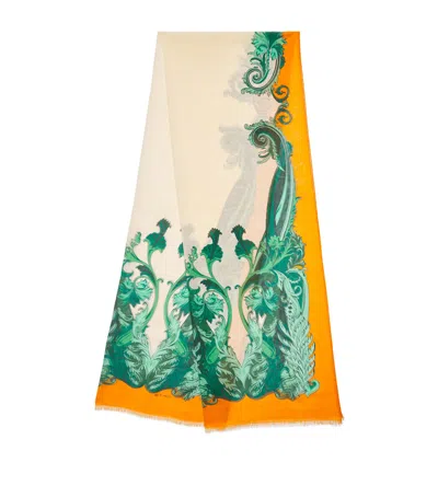 Etro Silk Printed Scarf