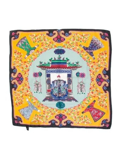 Pre-owned Etro Silk Printed Scarf