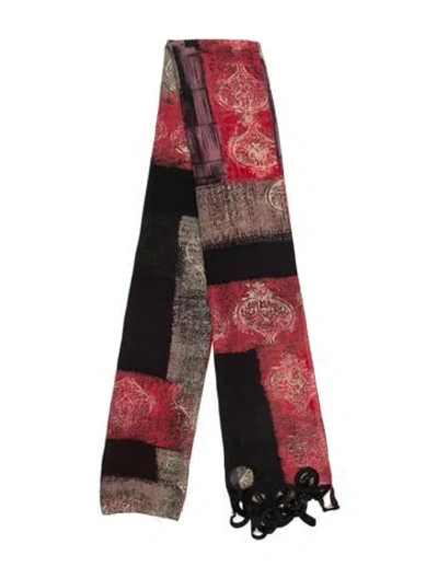 Pre-owned Etro Silk Printed Scarf