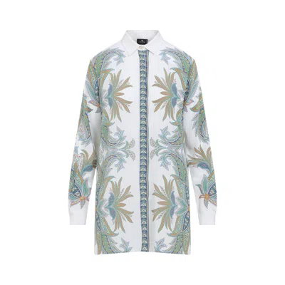 ETRO ETRO SILK PRINTED SHIRT