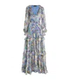 Etro Silk Ruffle-detail Floral Gown