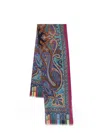 Etro Paisley-patterned Silk Scarf